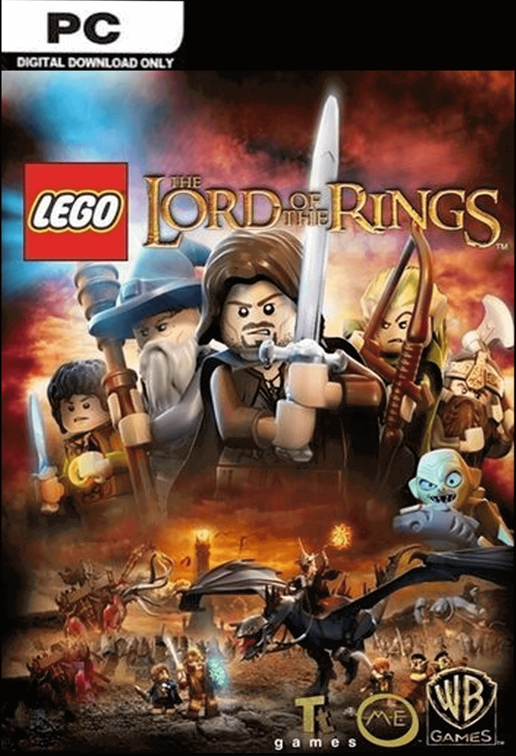 LEGO: Lord of The Rings PC Steam Code  for sale in Egypt from Games2Egypt