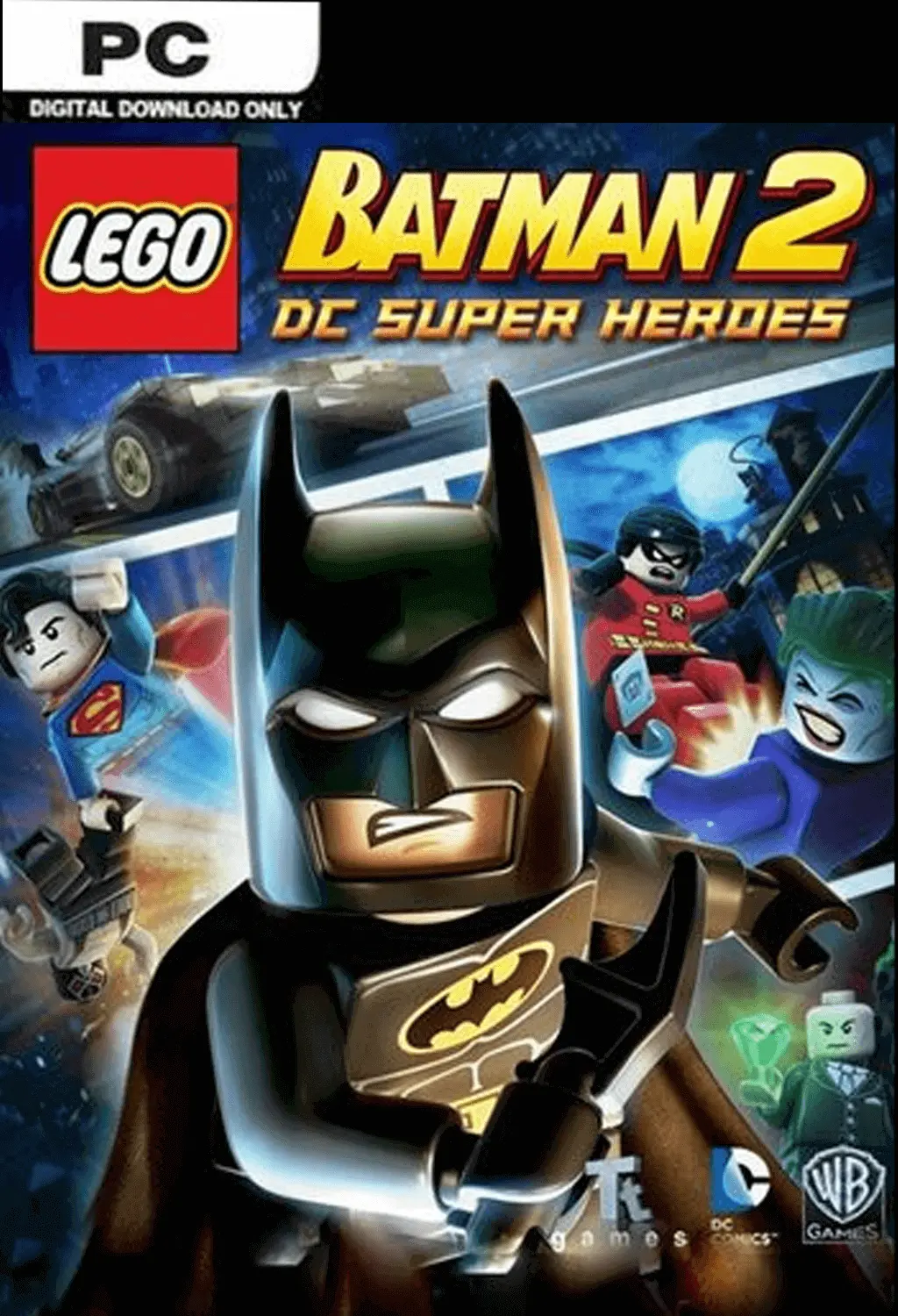 LEGO: Batman 2 - DC Super Heroes PC Steam Code  for sale in Egypt from Games2Egypt