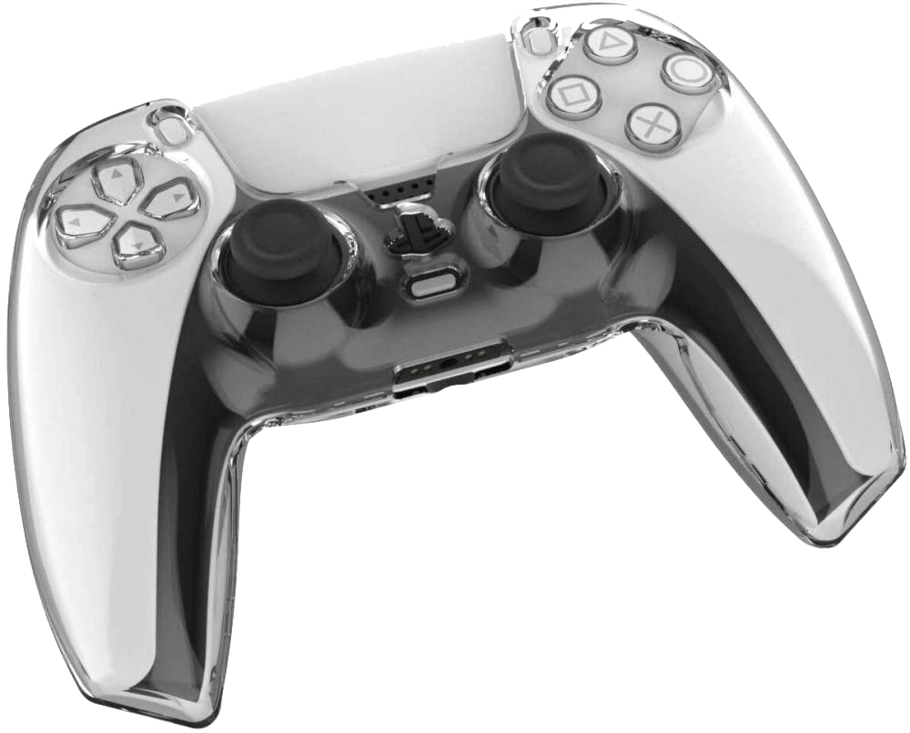  Transparent Case - PS5 Controller   for sale in Egypt from Games2Egypt