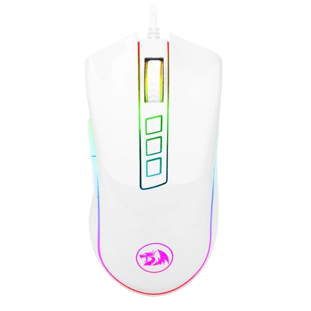 Redragon M711 COBRA Wired Gaming Mouse - White  for sale in Egypt from Games2Egypt