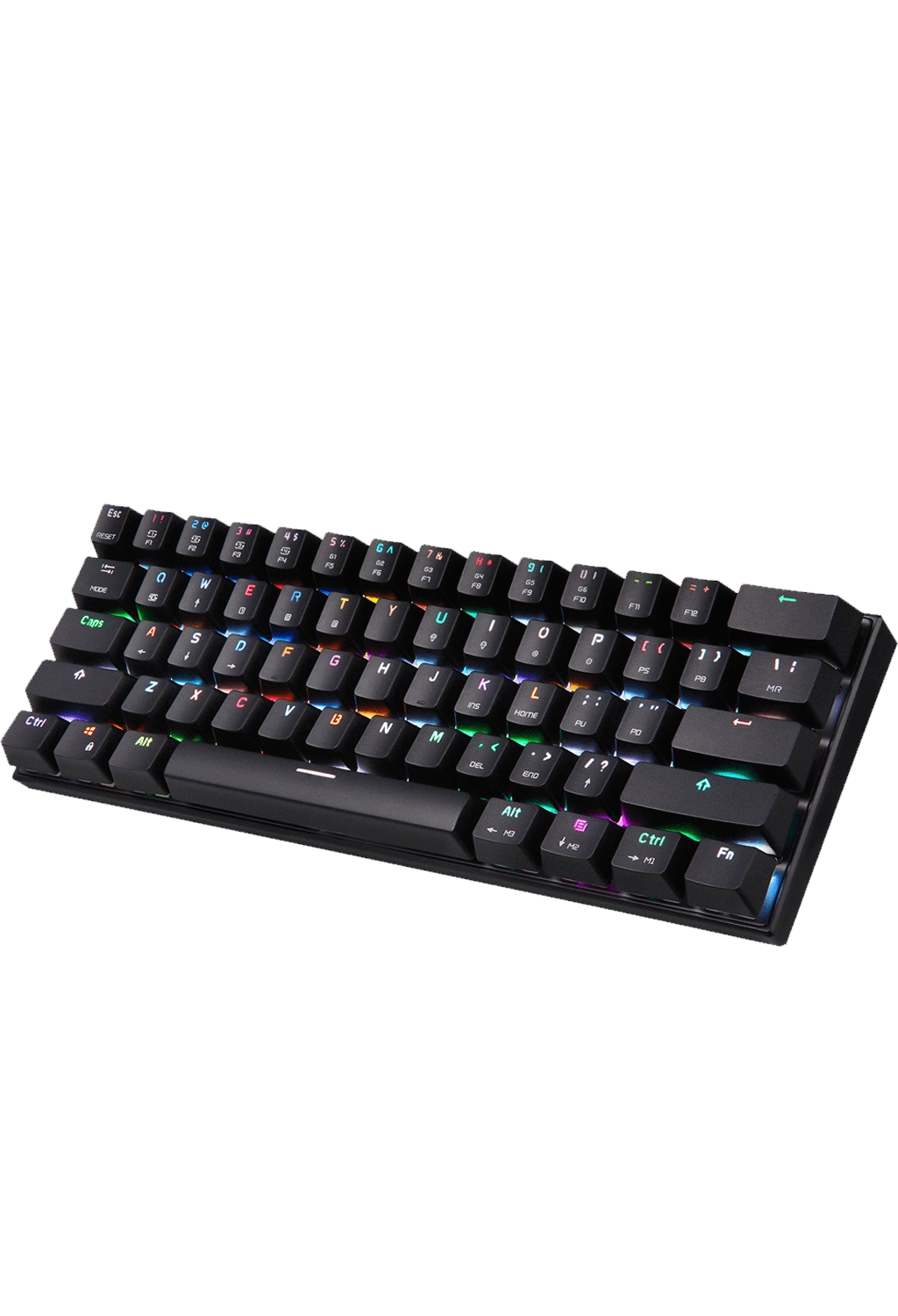  Redragon K606 Rainbow Mechanical Gaming Keyboard blue switch   for sale in Egypt from Games2Egypt