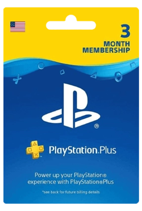 Playstation Plus Membership 3 Months USA