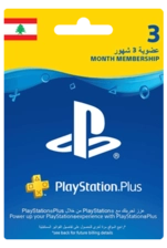 Playstation Plus Membership Lebanon 3 Months -  for sale in Egypt from Games2Egypt