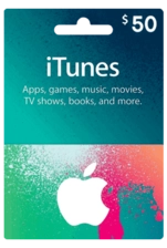 Apple iTunes Gift Card US 50$ -  for sale in Egypt from Games2Egypt