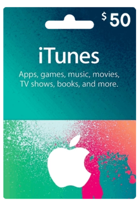 Apple iTunes Gift Card US 50$