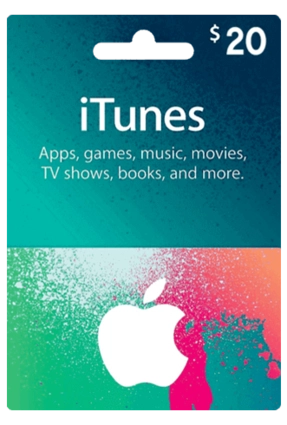 Apple iTunes Gift Card USA $20