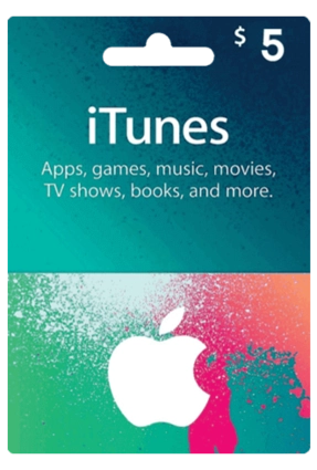 Apple iTunes Gift Card US 5$