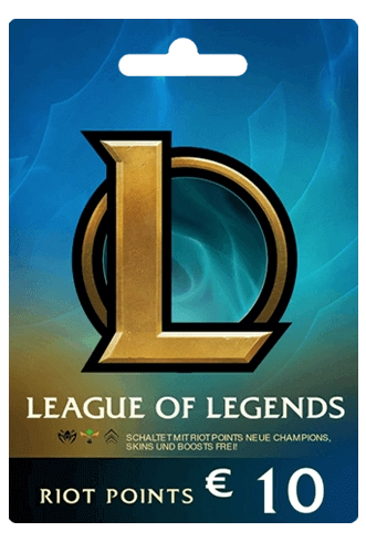 League of Legends (LoL) Gift Card - 10 EUR - Europe West  for sale in Egypt from Games2Egypt