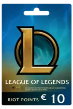 League of Legends (LoL) Gift Card - 10 EUR - Europe West