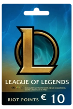 League of Legends (LoL) Gift Card - 10 EUR - Europe -  for sale in Egypt from Games2Egypt