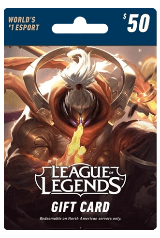 League of Legends Gift Card Riot 50 USD Key NORTH AMERICA  for sale in Egypt from Games2Egypt