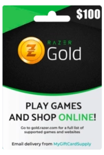 Razer Gold 100$ Global Gift Card -  for sale in Egypt from Games2Egypt