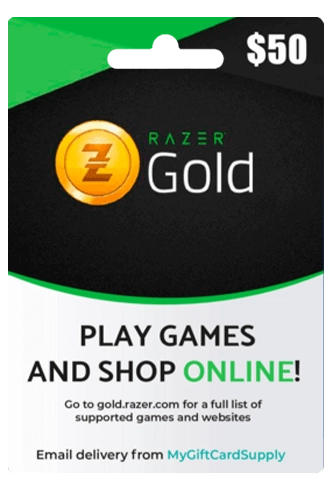 Razer Gold 50$ USA Gift Card  for sale in Egypt from Games2Egypt