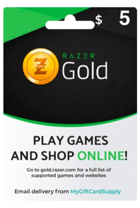 Razer Gold 5$ Global Gift Card