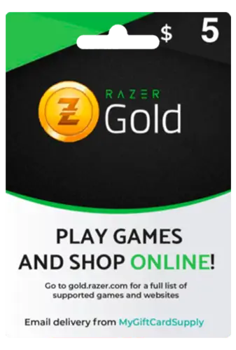 Razer Gold 5$ Global Gift Card