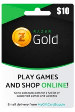 Razer Gold 10$ Global Gift Card (31250)