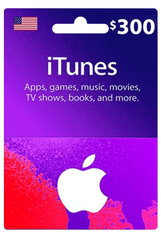 Apple iTunes Gift Card USA $300  for sale in Egypt from Games2Egypt