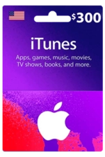 Apple iTunes Gift Card USA $300 -  for sale in Egypt from Games2Egypt