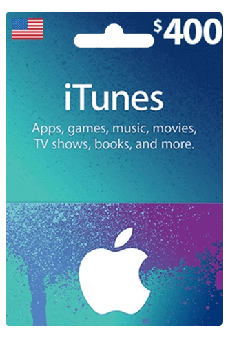 Apple iTunes Gift Card NORTH AMERICA 400$ USD iTunes  for sale in Egypt from Games2Egypt