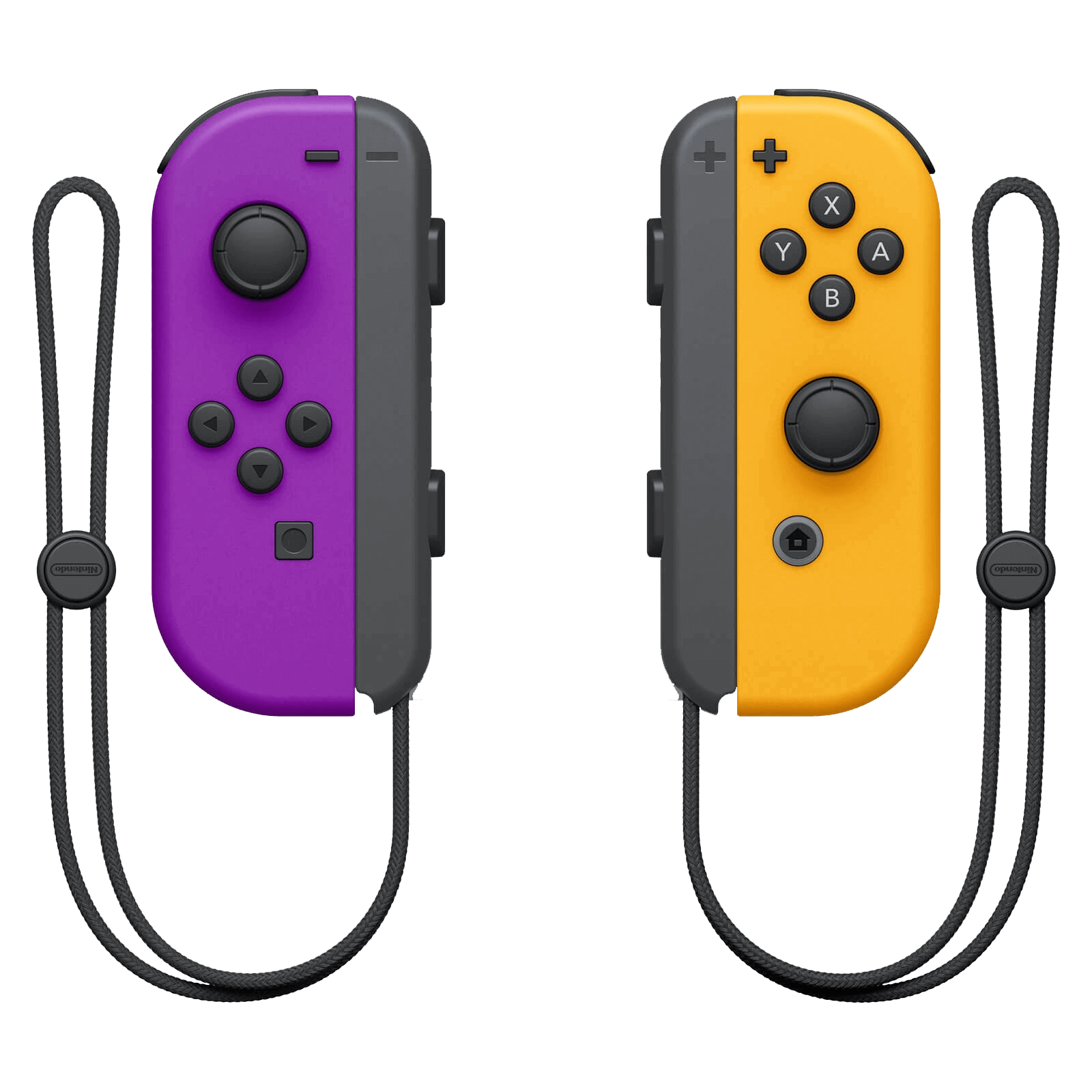 Nintendo Switch  Joy-Con Neon Purple - Neon Orange   for sale in Egypt from Games2Egypt