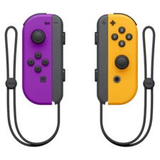 Nintendo Switch Joy-Con Neon Purple - Neon Orange with best price 