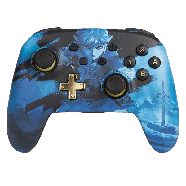 Zelda Wireless Controller for Nintendo Switch - Link Blue  for sale in Egypt from Games2Egypt