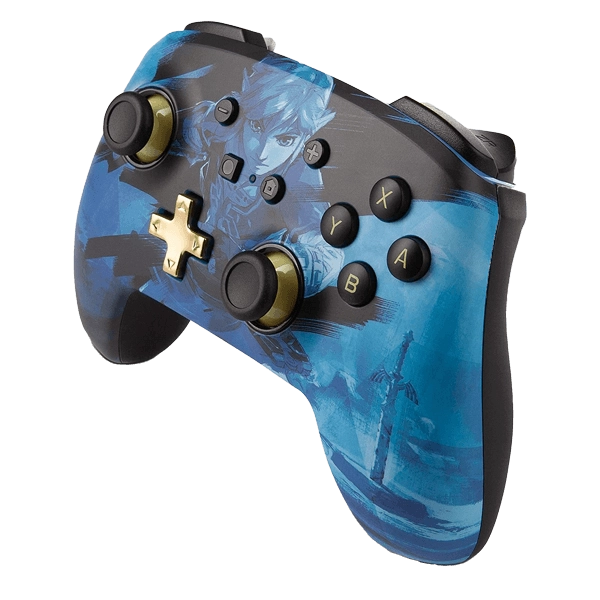 Zelda Wireless Controller for Nintendo Switch - Link Blue  for sale in Egypt from Games2Egypt