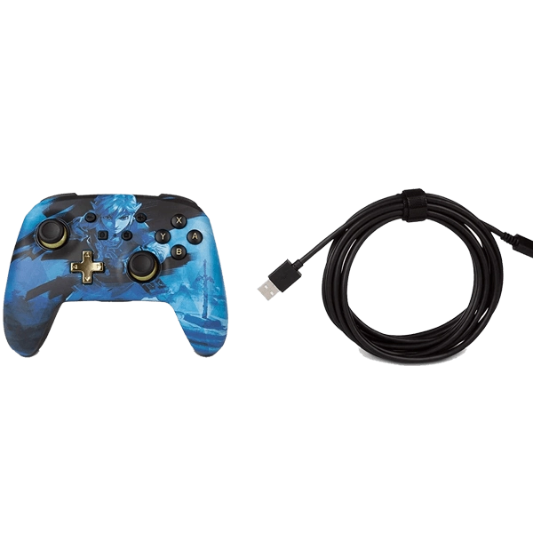 Zelda Wireless Controller for Nintendo Switch - Link Blue  for sale in Egypt from Games2Egypt