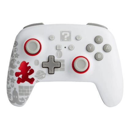 Running Mario Wireless Controller For Nintendo Switch – White