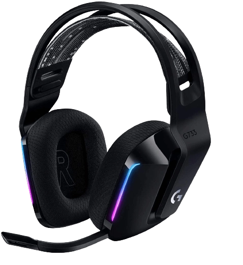 Logitech G733 LIGHTSPEED Wireless RGB Gaming Headset - BLACK   for sale in Egypt from Games2Egypt