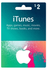 Apple iTunes Card 2$ USA 