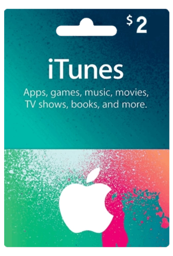 Apple iTunes Card 2$ USA   for sale in Egypt from Games2Egypt