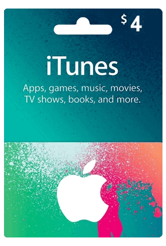 Apple iTunes Card 4$ USA  for sale in Egypt from Games2Egypt