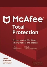 Mcafee Total Protection 5 Device  -  for sale in Egypt from Games2Egypt