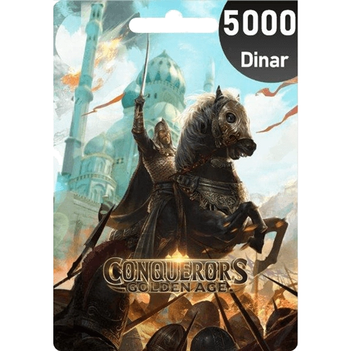 Conquerors 5000 Dinar  for sale in Egypt from Games2Egypt