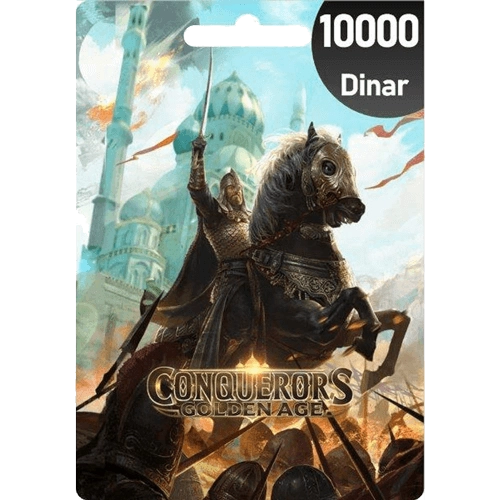 Conquerors 10000 Dinar  for sale in Egypt from Games2Egypt