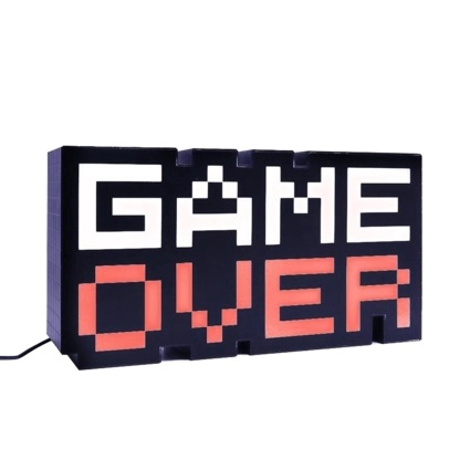 game over icon light 