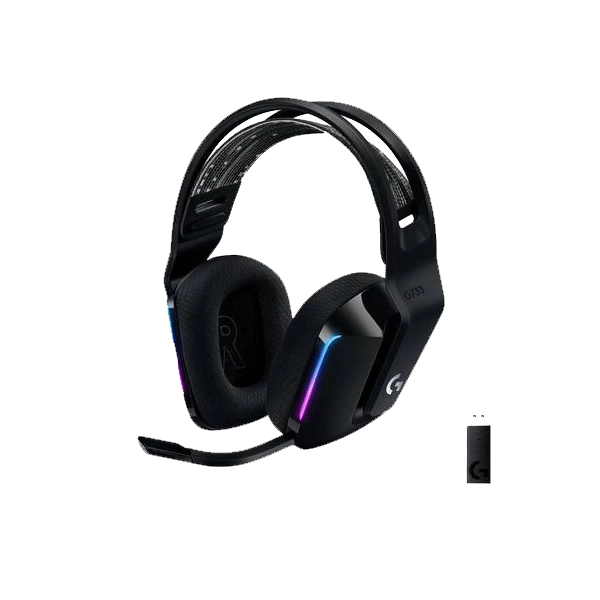 Logitech G733 LIGHTSPEED Wireless RGB Gaming Headset - BLACK   for sale in Egypt from Games2Egypt