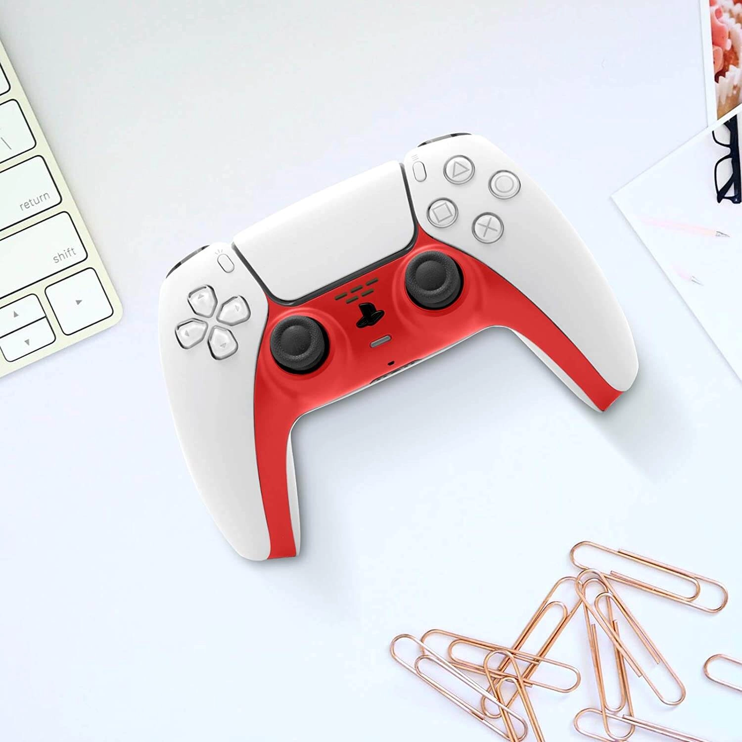 PS5 Controller Decorative Strip - Red  for sale in Egypt from Games2Egypt