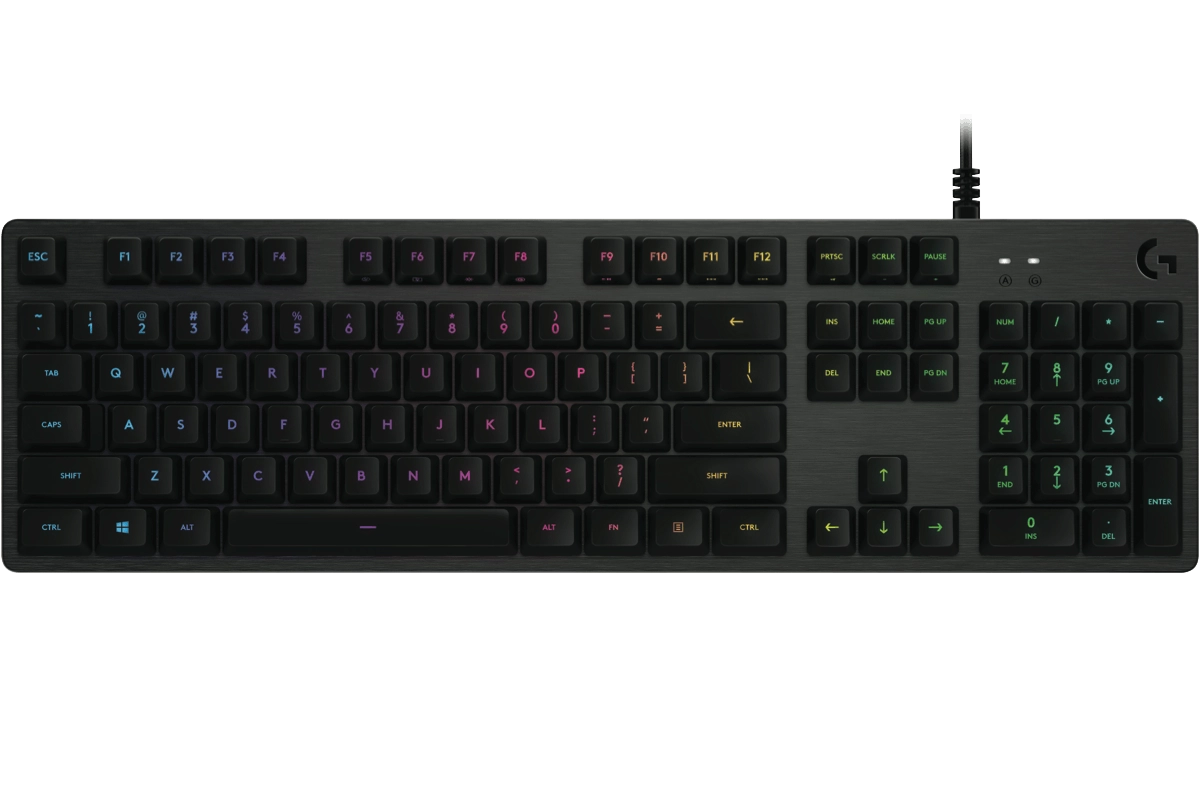 Logitech G512 Carbon RGB Mechanical Gaming Keyboard  for sale in Egypt from Games2Egypt