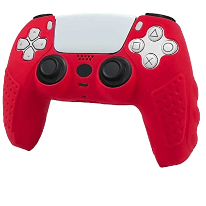 Silicone Case PS5 Controller   - Red