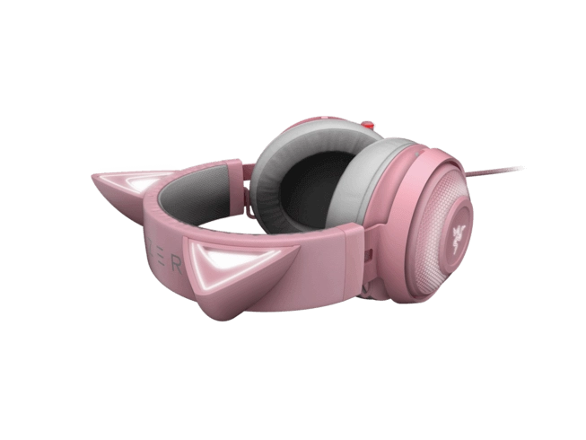 Razer Headset Kraken BT Kitty Edition - Quartz Pink  for sale in Egypt from Games2Egypt