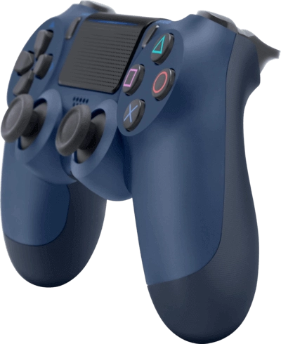 DUALSHOCK 4 PS4 Controller - Midnight Blue - IBS Warranty   for sale in Egypt from Games2Egypt