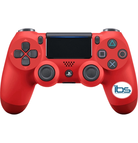 DUALSHOCK 4 PS4 Controller - Red - IBS Warranty  for sale in Egypt from Games2Egypt