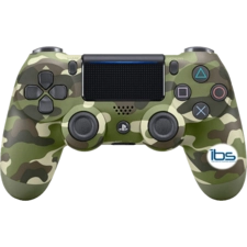 DUALSHOCK 4 PS4 Controller - Green Camouflage - IBS Warranty  -  for sale in Egypt from Games2Egypt