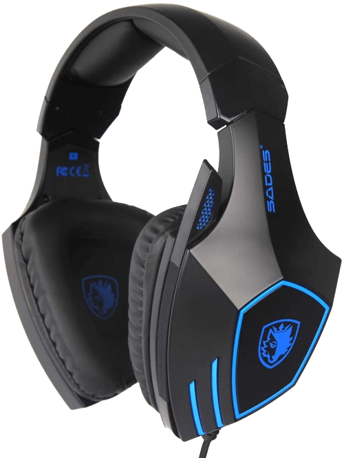 SADES SA819 Wired Gaming Headphone - Black  for sale in Egypt from Games2Egypt