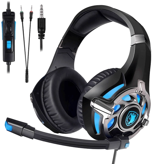 Sades SA822 Wired Gaming Headphone - Black  for sale in Egypt from Games2Egypt