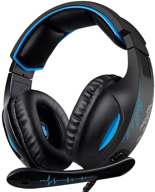 SADES SA816 Wired Gaming Headphone - Metallic Black	  for sale in Egypt from Games2Egypt