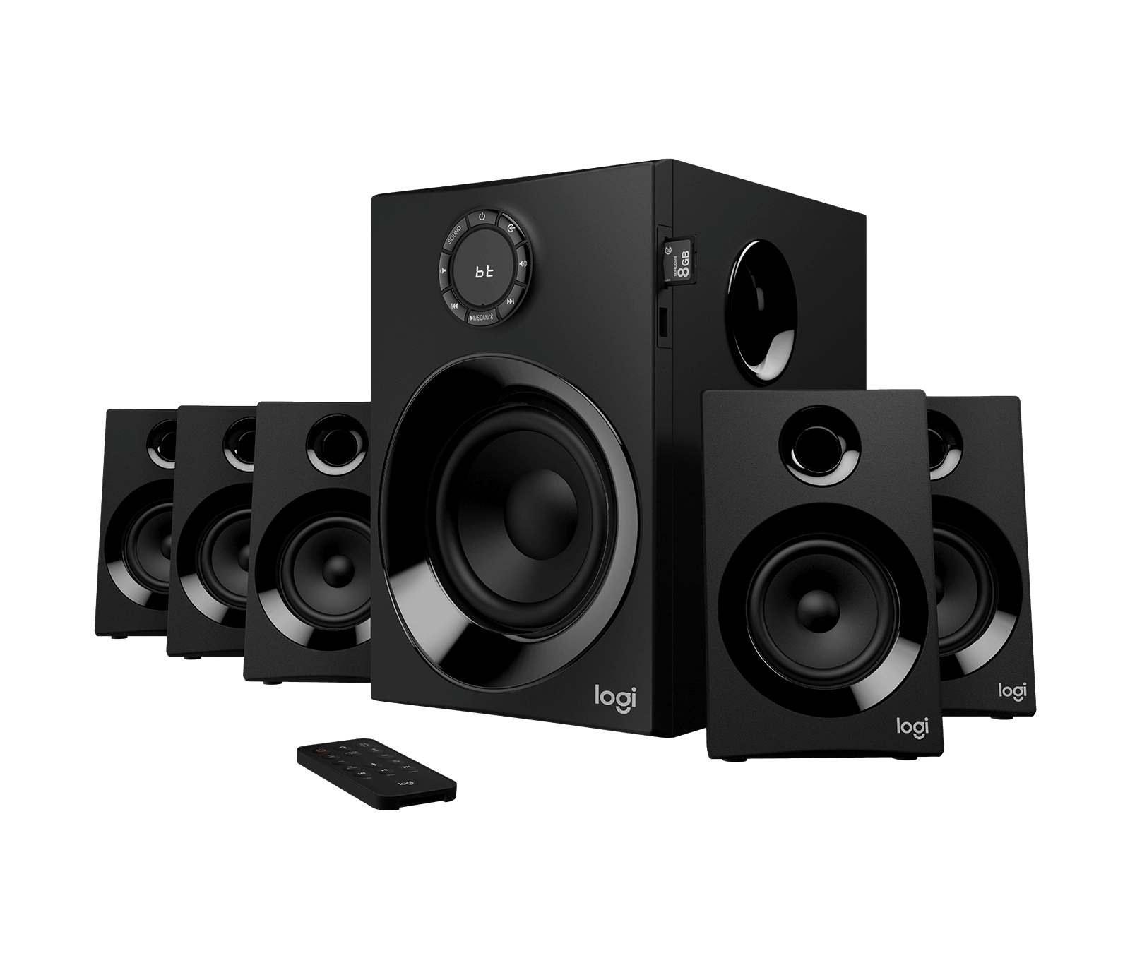  Logitech Z607 5.1 Surround Sound Speaker System  for sale in Egypt from Games2Egypt