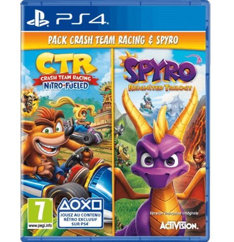 Spyro / Crash Bundle (1 Game) - PS4 - Used  for sale in Egypt from Games2Egypt